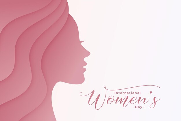 Fondo de celebración del 8 de marzo del día internacional de la mujer