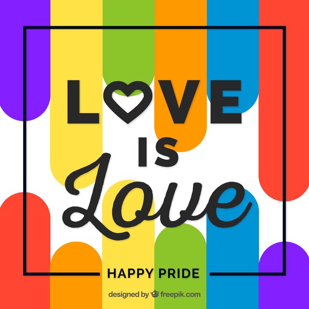 Fondo de celebración del día del orgullo