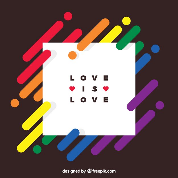 Fondo de celebración del día del orgullo