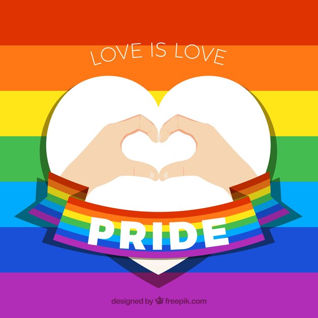 Fondo de celebración del día del orgullo