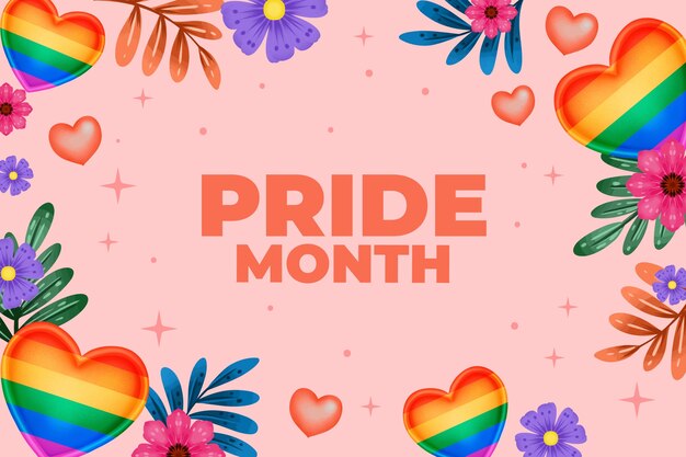 Fondo para la celebración del mes del orgullo