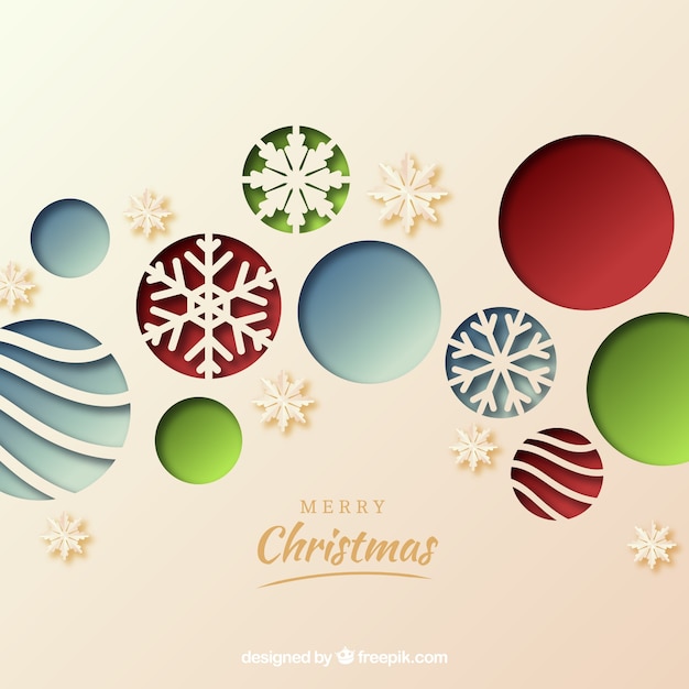 Vector gratuito fondo de celebración de navidad