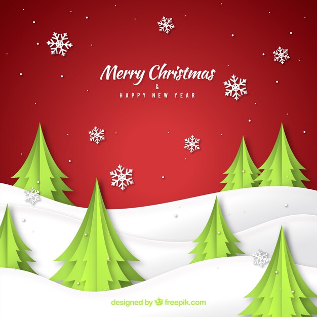 Fondo de celebración de navidad