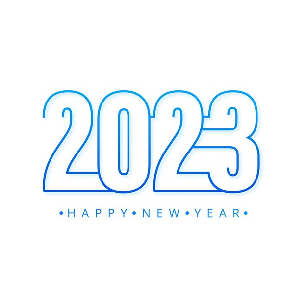 Fondo de celebración de tarjeta navideña de año nuevo 2023