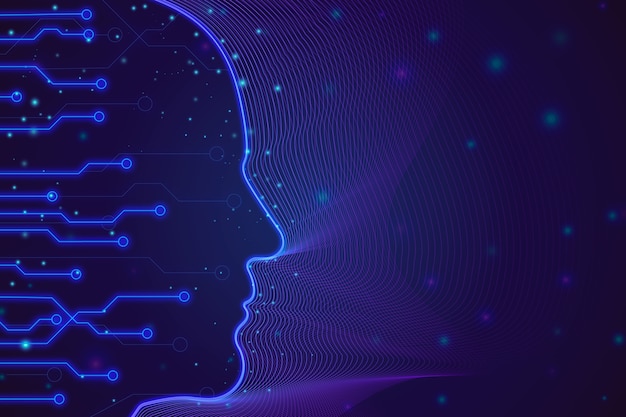 Fondo de cerebro degradado