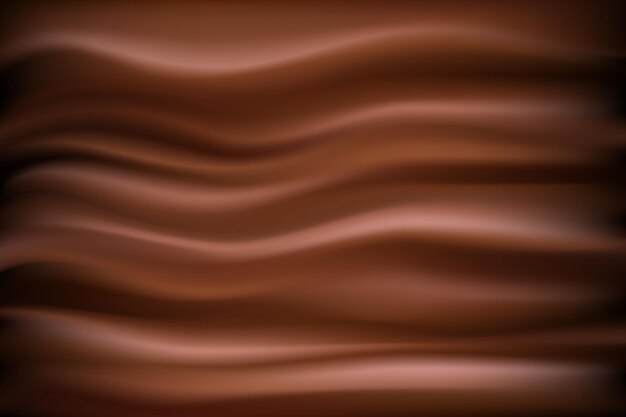 Fondo de chocolate abstracto. Ilustración chocolate telón de fondo ondulado
