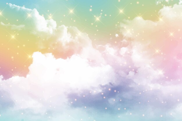 Fondo del cielo de color pastel con gradiente
