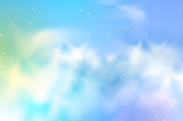 Fondo del cielo de color pastel con gradiente