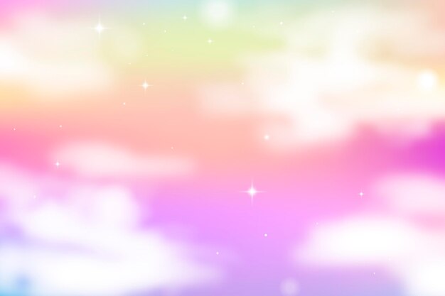 Fondo del cielo de color pastel con gradiente