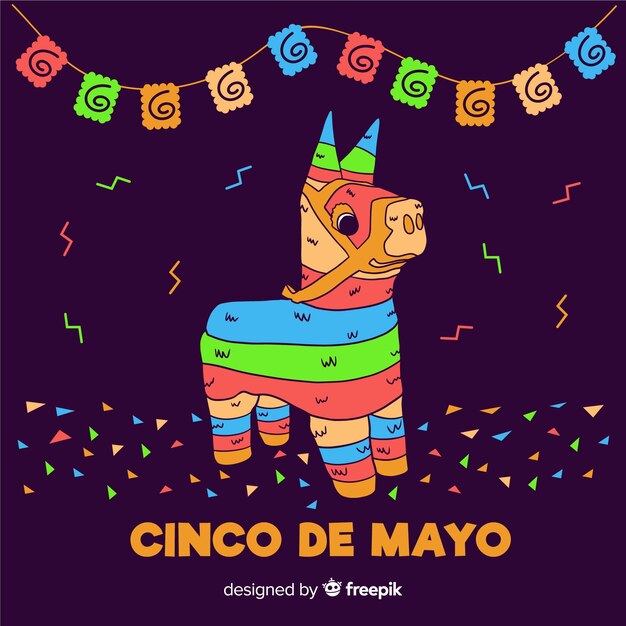 Fondo del cinco de mayo