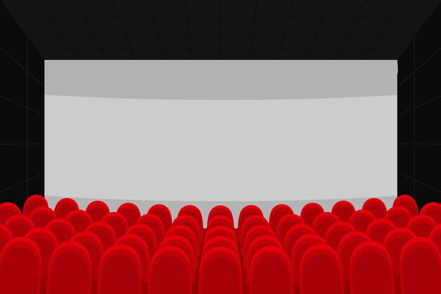 Fondo de cine dibujado a mano
