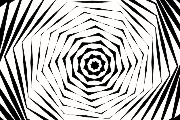 Fondo de círculo espiral de diseño plano