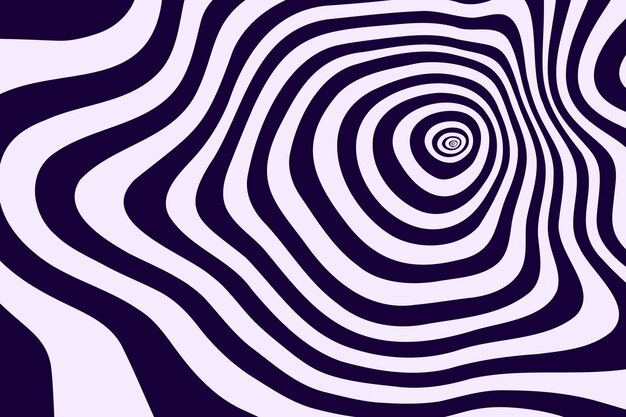 Fondo de círculo espiral plana