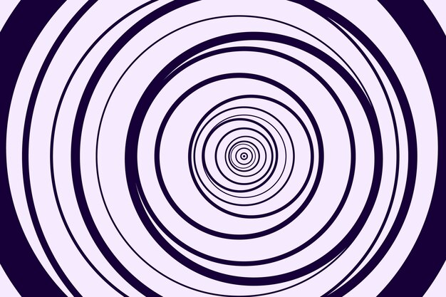 Fondo de círculo espiral plana