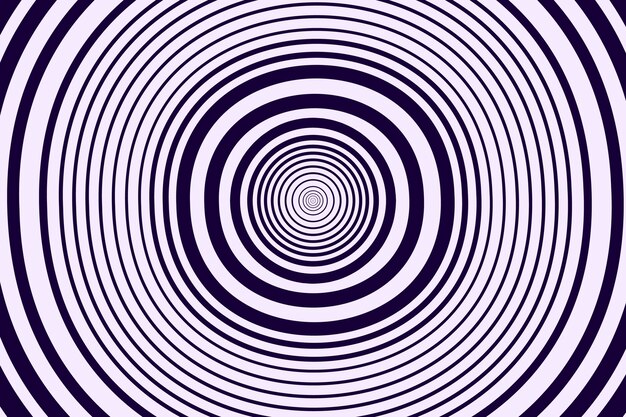 Fondo de círculo espiral plano