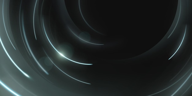 Fondo del círculo de llamaradas de luz