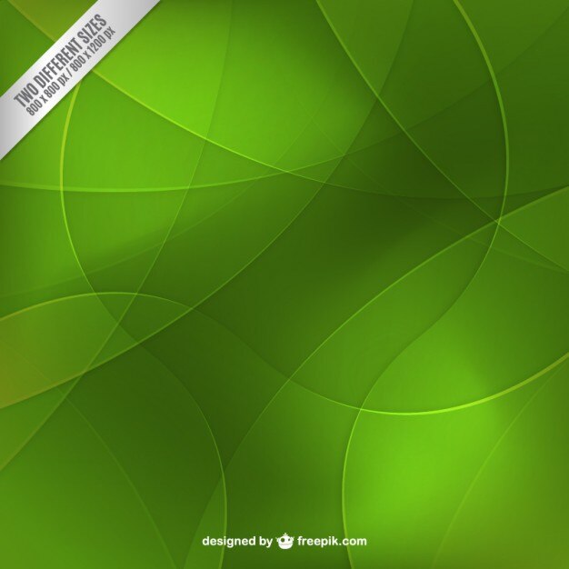 Fondo de círculos verdes