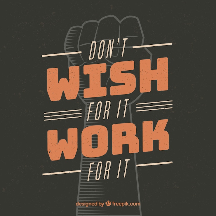 Vector gratuito fondo de citas deportivas en estilo grunge con mensaje inspirador