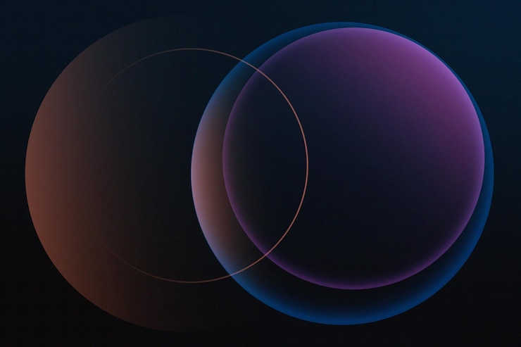 Vector gratuito fondo claro oscuro bokeh