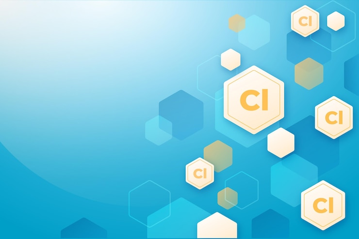 Vector gratuito fondo de cloro