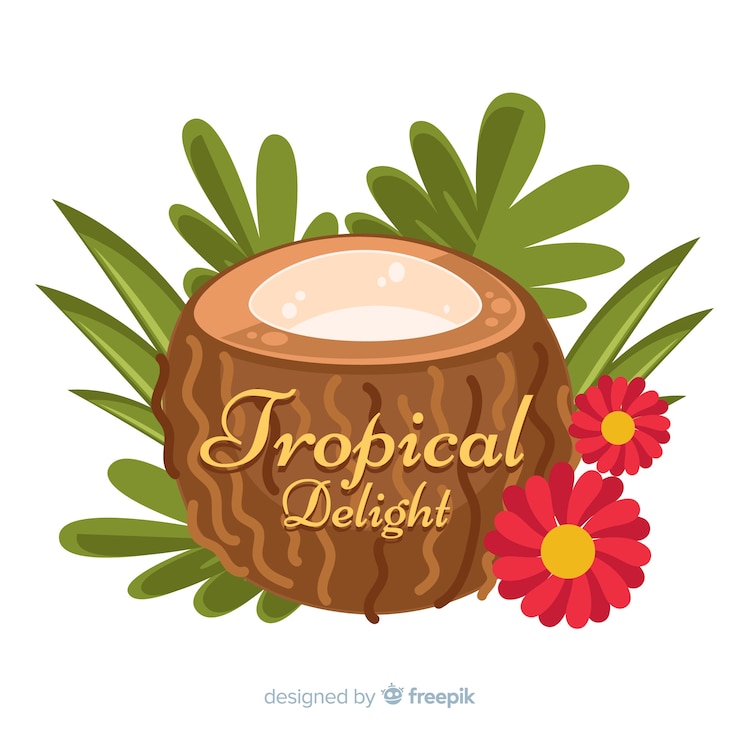 Vector gratuito fondo cocos dibujados a mano