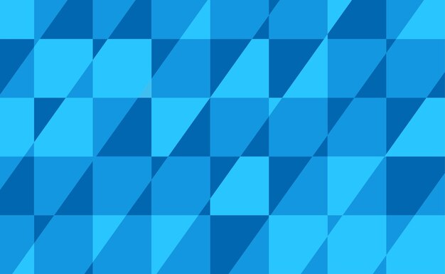 Fondo de color azul geométrico moderno
