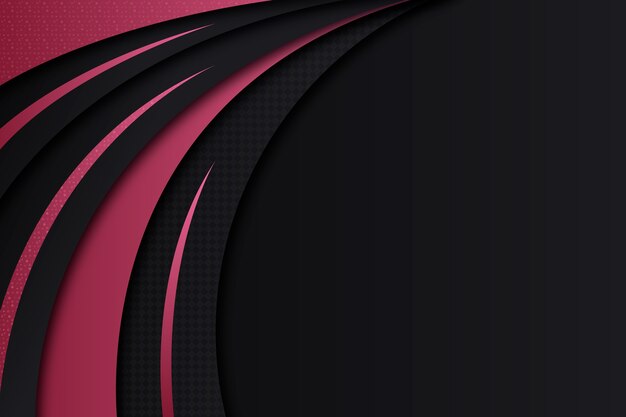 Fondo de color negro y dorado rosado con gradiente