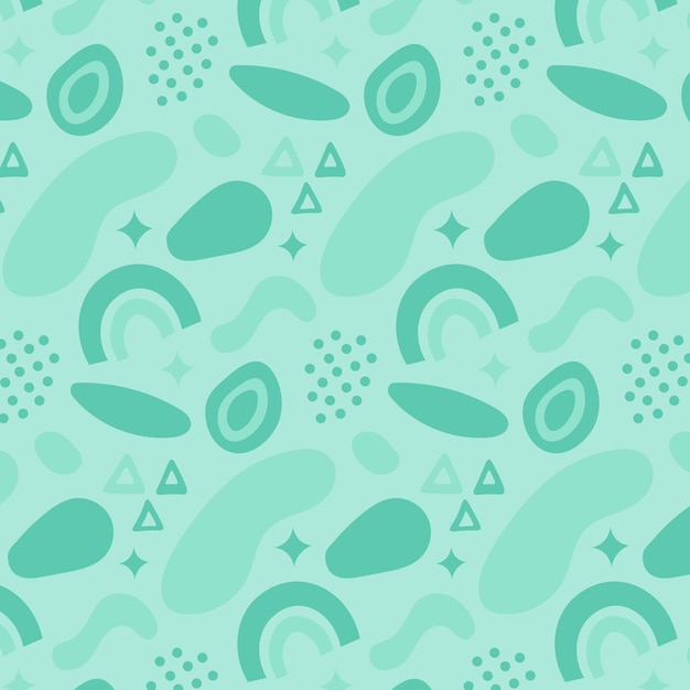Fondo de color pastel de diseño plano dibujado a mano