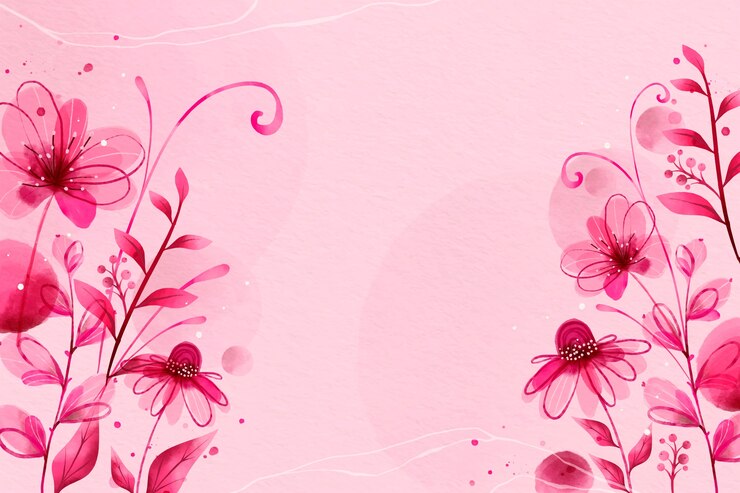 Vector gratuito fondo de color rosa caliente de acuarela