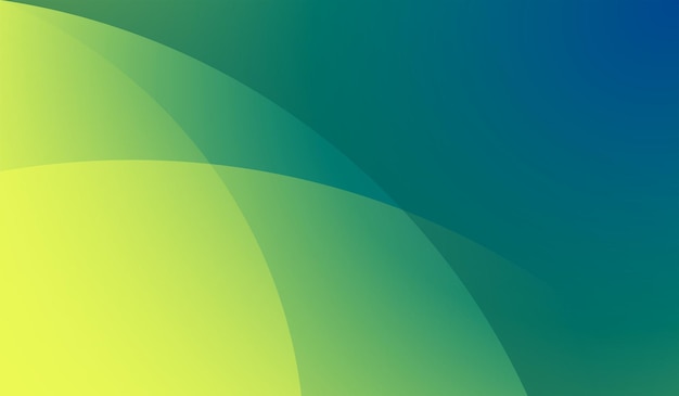 Fondo de color verde gradiente diseño moderno resumen