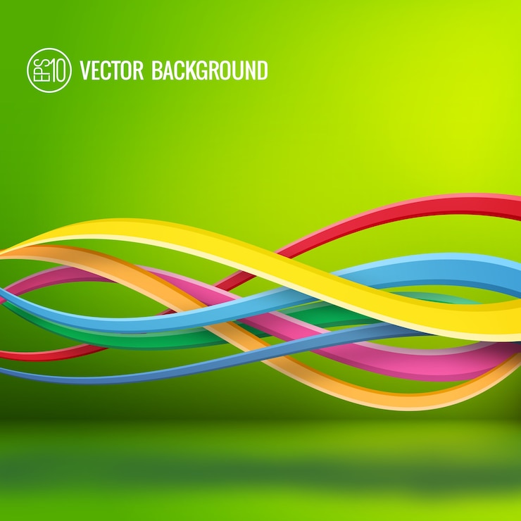 Vector gratuito fondo de colores abstractos