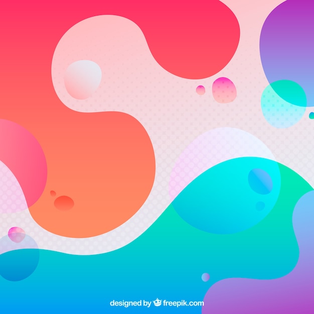 Fondo de colores abstractos