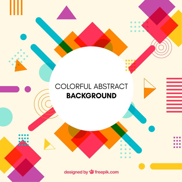 Fondo de colores abstractos