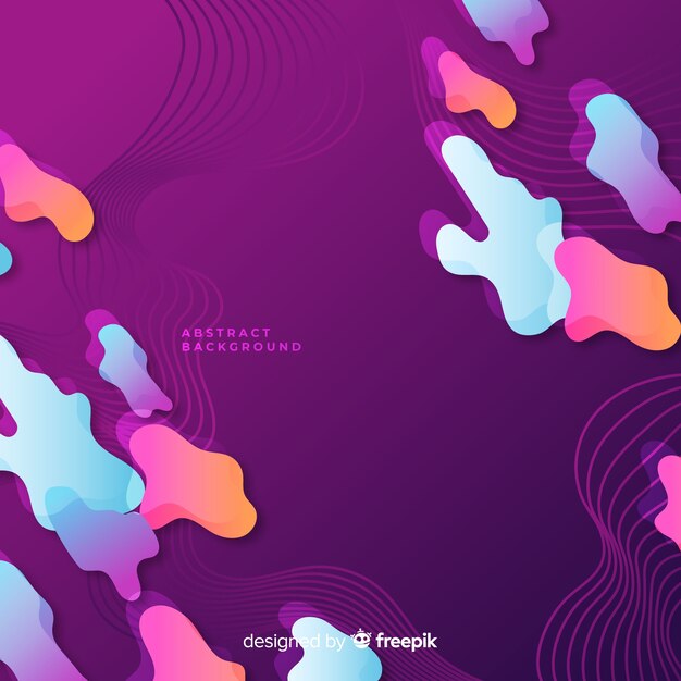 Fondo de colores abstractos