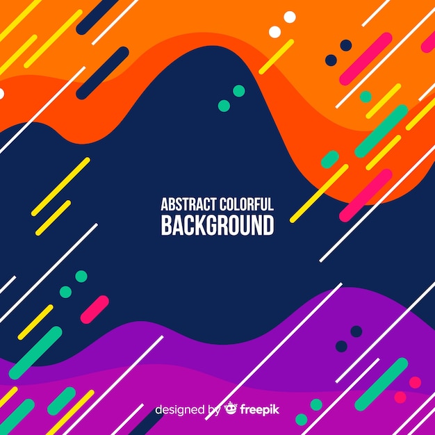 Fondo de colores abstractos