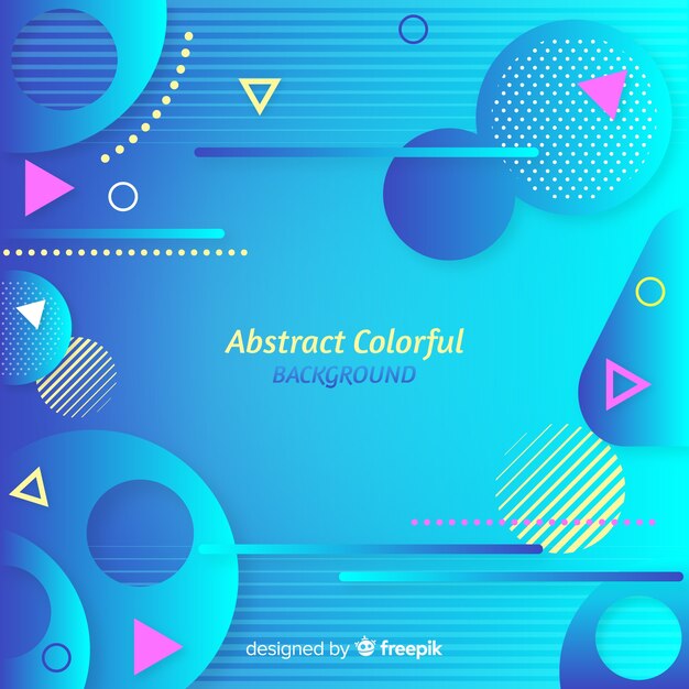 Fondo de colores abstractos