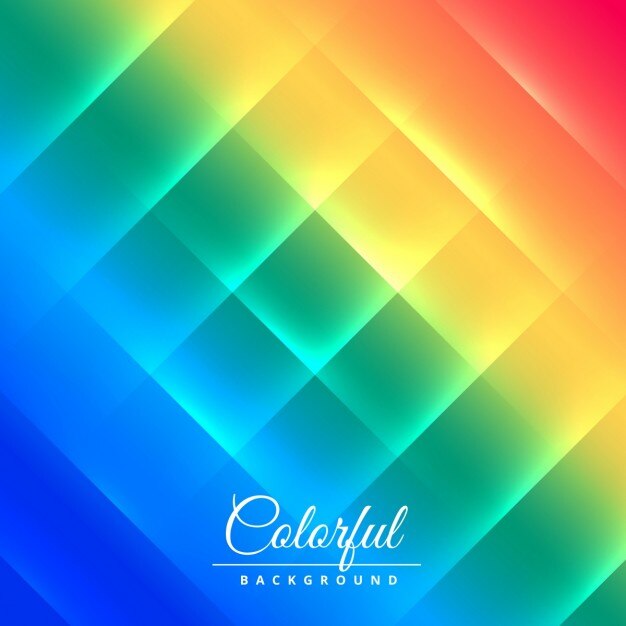 Fondo de colores brillantes