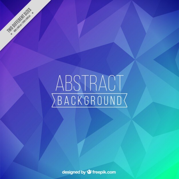 Fondo de colores low poly