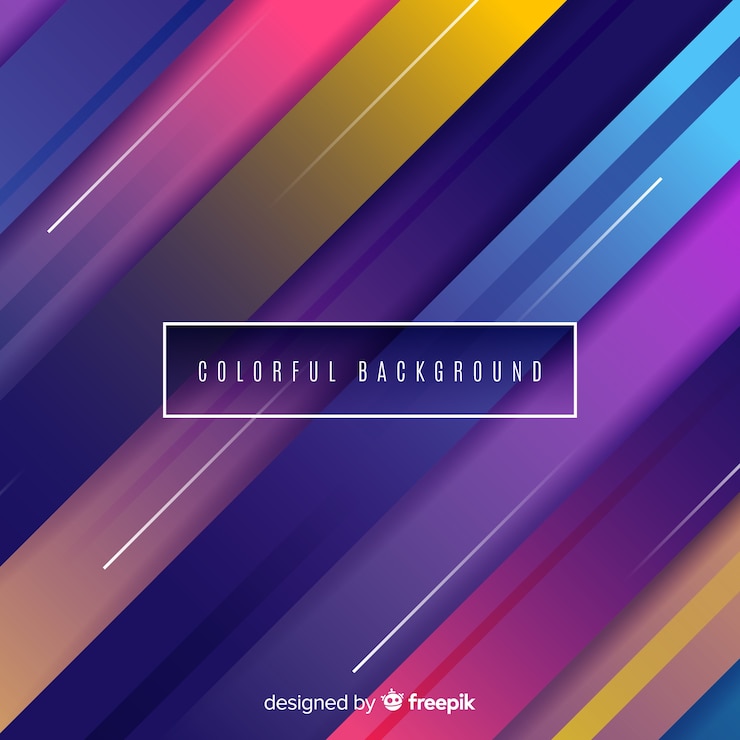 Vector gratuito fondo de colores