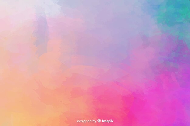 Fondo colorido abstracto pintado a mano