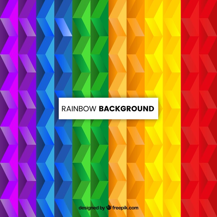 Vector gratuito el fondo colorido del arco iris