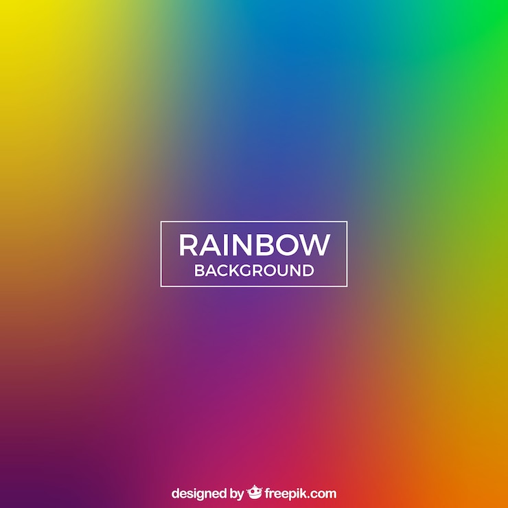 Vector gratuito el fondo colorido del arco iris