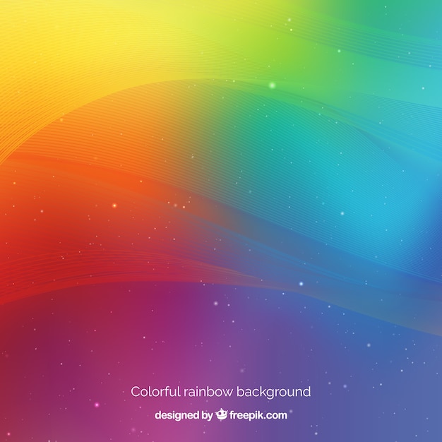 Fondo colorido de arcoiris