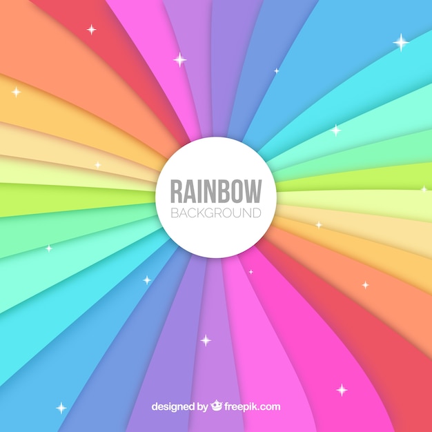 Fondo colorido de arcoiris