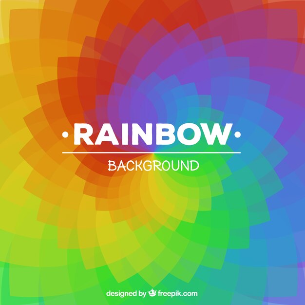 Fondo colorido de arcoiris