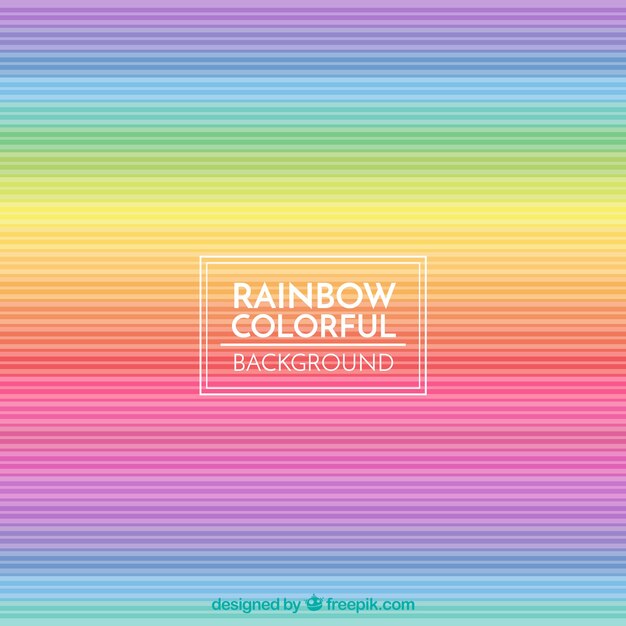 Fondo colorido de arcoiris