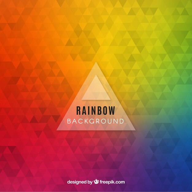 Fondo colorido de arcoiris
