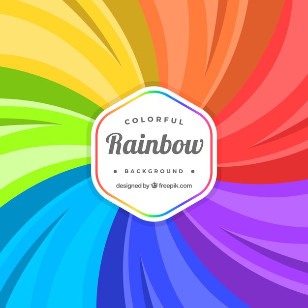 Fondo colorido de arcoiris