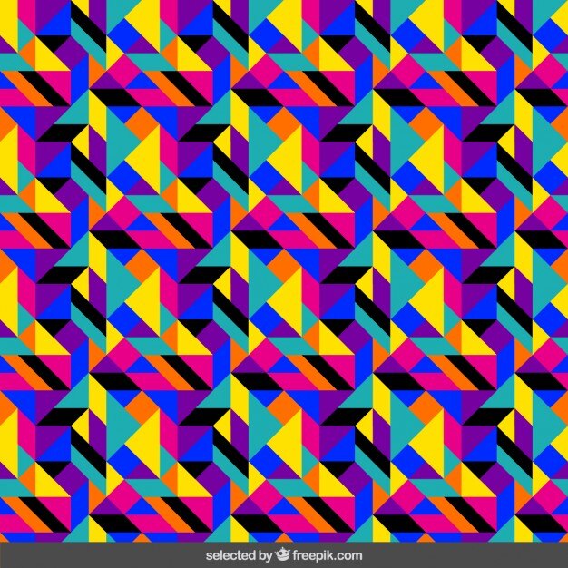Fondo colorido de caleidoscopio
