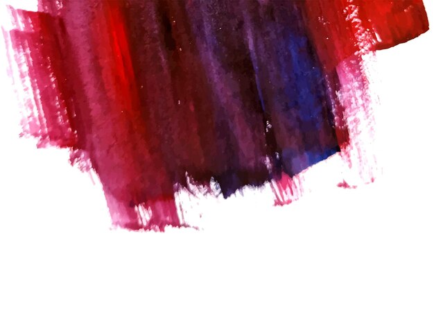 Fondo colorido del diseño de la textura de la acuarela roja y púrpura